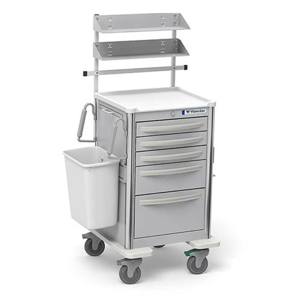 5 Drawer Junior Suture Cart with Add-Ons