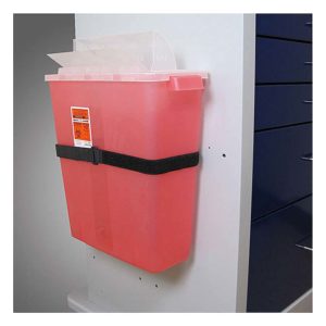 Sharps Container Mounting Bracket
