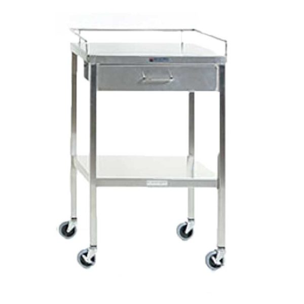 Stainless Steel Instrument Table with Drawer