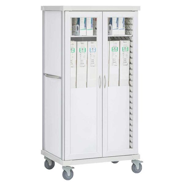 Tall Boxed Catheter Roam Cart