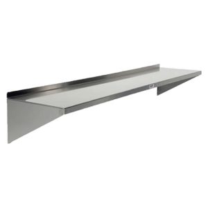 Wall mount shelf stainless steel